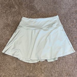 Amazon light green athletic skirt